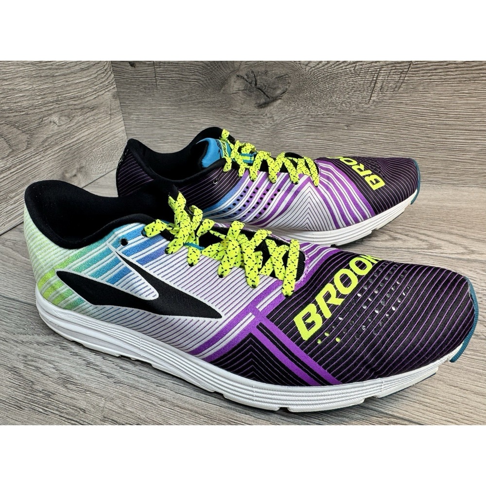 Brooks Hyperion Running Shoes Womens 9.5 Purple/Black Lightweight 1202261B529 - Picture 2 of 11
